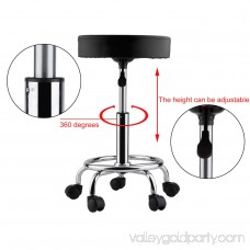Height Adjustable Salon Stool 360 Degree Swivel Hydraulic Rolling Beauty Chair